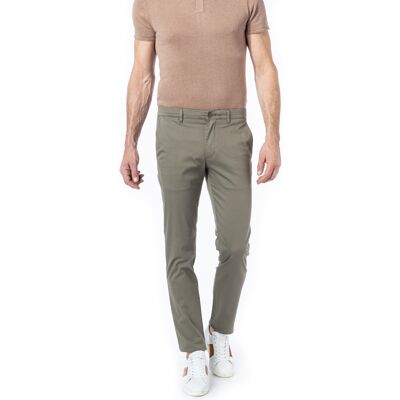 Tommy Hilfiger Herren Hose grün Baumwolle gemustert Slim Fit 34/32 Tommy Hilfiger Herren Hose grün Baumwolle gemustert Slim Fit 34/32