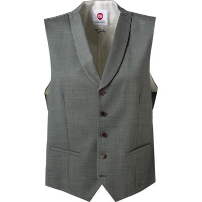 CG Herren Weste grün meliert 46 CG Herren Weste grün meliert 46