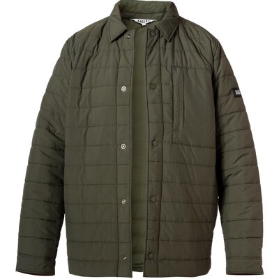 Aigle Herren Steppjacke grün Mikrofaser unifarben XL Aigle Herren Steppjacke grün Mikrofaser unifarben XL