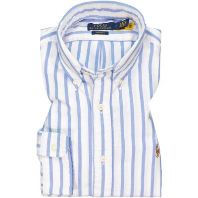 Polo Ralph Lauren Herren Hemd blau Baumwolle gestreift XL Polo Ralph Lauren Herren Hemd blau Baumwolle gestreift XL