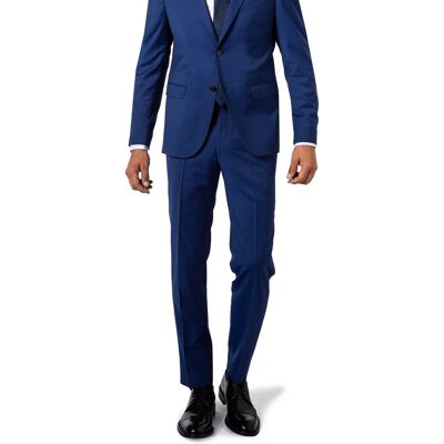 BALDESSARINI Herren Hose blau Schurwolle Slim Fit 54 BALDESSARINI Herren Hose blau Schurwolle Slim Fit 54