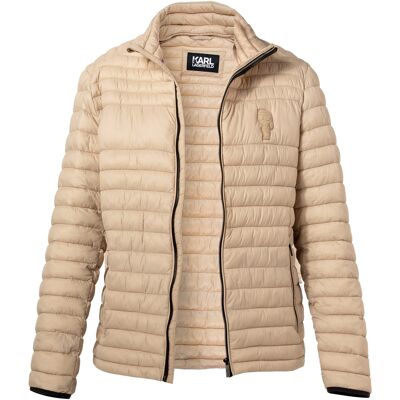 KARL LAGERFELD Herren Steppjacke beige Mikrofaser unifarben 48 (S) KARL LAGERFELD Herren Steppjacke beige Mikrofaser unifarben 48 (S)