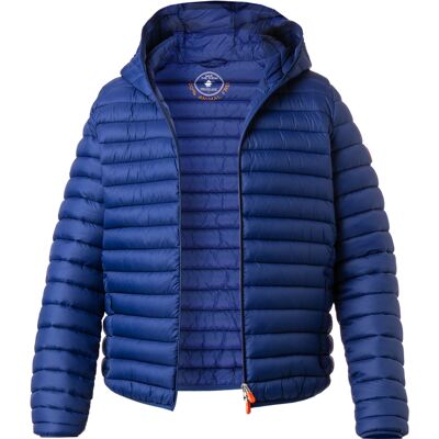 SAVE THE DUCK Herren Steppjacke blau unifarben 3XL SAVE THE DUCK Herren Steppjacke blau unifarben 3XL
