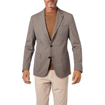 BOSS Black Herren Sakko schwarz gemustert Slim Fit 48 BOSS Black Herren Sakko schwarz gemustert Slim Fit 48