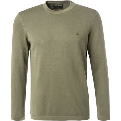Marc O'Polo Herren Pullover grün unifarben M Marc O'Polo Herren Pullover grün unifarben M