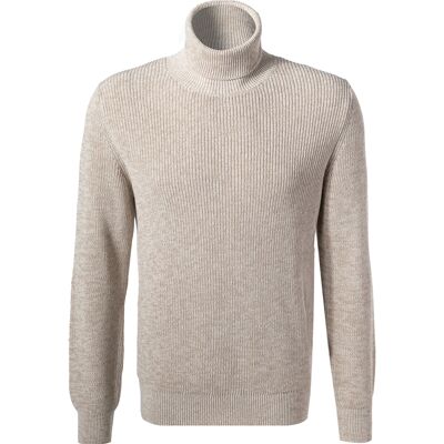 Marc O'Polo Herren Rollkragenpullover beige unifarben XL Marc O'Polo Herren Rollkragenpullover beige unifarben XL