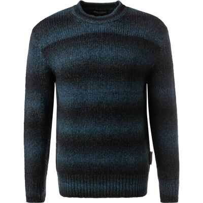 Marc O'Polo Herren Pullover blau meliert L Marc O'Polo Herren Pullover blau meliert L
