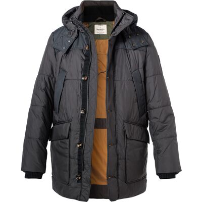 handstich Herren Steppjacke grau Mikrofaser unifarben 54 (XL) handstich Herren Steppjacke grau Mikrofaser unifarben 54 (XL)