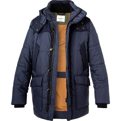 handstich Herren Steppjacke blau Mikrofaser unifarben 54 (XL) handstich Herren Steppjacke blau Mikrofaser unifarben 54 (XL)