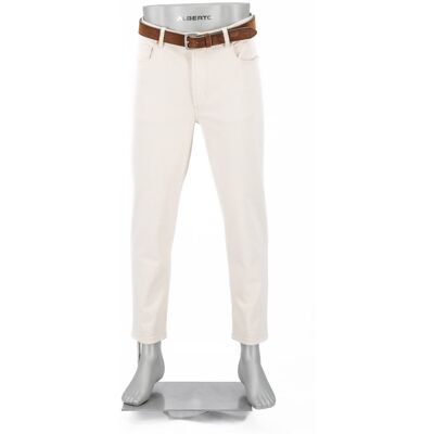 Alberto Herren Jeans weiß Baumwoll-Stretch 35/32 Alberto Herren Jeans weiß Baumwoll-Stretch 35/32