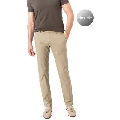 BUGATTI Modell 40 Beiger Chinohose - Casual Fit BUGATTI Modell 40 Beiger Chinohose - Casual Fit