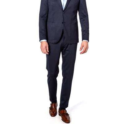 CG Herren Hose blau meliert 52 CG Herren Hose blau meliert 52