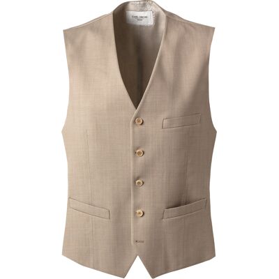 Carl Gross Herren Weste beige 29 Carl Gross Herren Weste beige 29