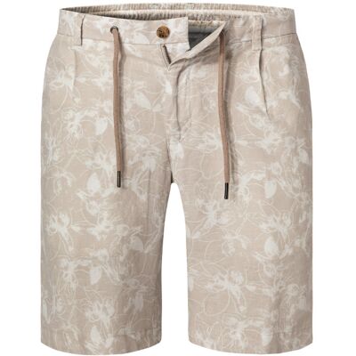 bugatti Herren Bermudas beige gemustert 56 bugatti Herren Bermudas beige gemustert 56