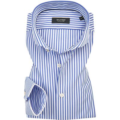 OLYMP Signature Herren Hemd blau gestreift 46 OLYMP Signature Herren Hemd blau gestreift 46