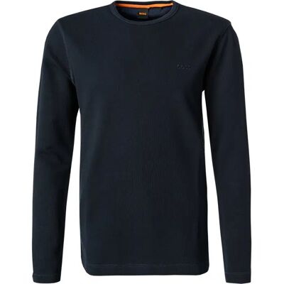BOSS Orange Herren Longsleeve blau L BOSS Orange Herren Longsleeve blau L