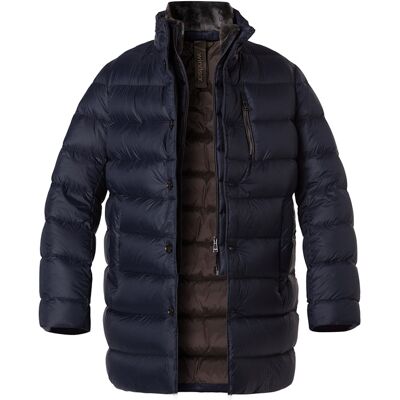 Windsor Herren Daunenjacke blau Mikrofaser unifarben XL Windsor Herren Daunenjacke blau Mikrofaser unifarben XL