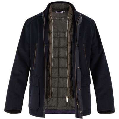 bugatti Herren Jacke blau unifarben 54 (XL) bugatti Herren Jacke blau unifarben 54 (XL)