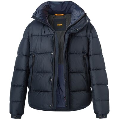 BOSS Orange Herren Steppjacke blau unifarben 52 (L) BOSS Orange Herren Steppjacke blau unifarben 52 (L)