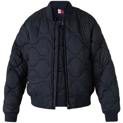Tommy Hilfiger Herren Steppblouson blau unifarben XL Tommy Hilfiger Herren Steppblouson blau unifarben XL