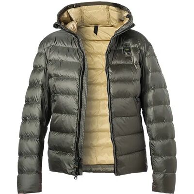 Blauer. USA Herren Daunenjacke grün Mikrofaser unifarben XXL Blauer. USA Herren Daunenjacke grün Mikrofaser unifarben XXL