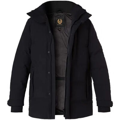 BELSTAFF Herren Daunenjacke schwarz Mikrofaser 50 (M) BELSTAFF Herren Daunenjacke schwarz Mikrofaser 50 (M)