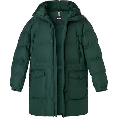 BOSS Black Herren Jacke grün Mikrofaser unifarben 48 (S) BOSS Black Herren Jacke grün Mikrofaser unifarben 48 (S)