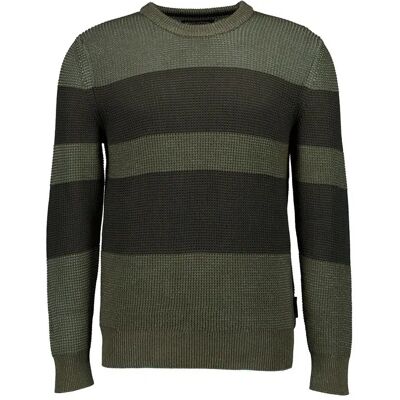 Marc O'Polo Herren Pullover grün Baumwolle gestreift XXL Marc O'Polo Herren Pullover grün Baumwolle gestreift XXL
