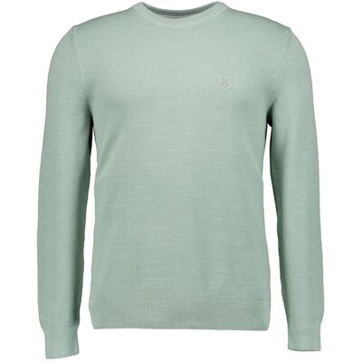 Marc O'Polo Herren Pullover grün Baumwolle unifarben L Marc O'Polo Herren Pullover grün Baumwolle unifarben L