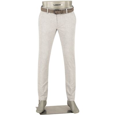 Alberto Herren Hose grau kariert Slim Fit 35/34 Alberto Herren Hose grau kariert Slim Fit 35/34