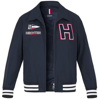 HECHTER PARIS Herren Jacke blau unifarben 52 (L) HECHTER PARIS Herren Jacke blau unifarben 52 (L)