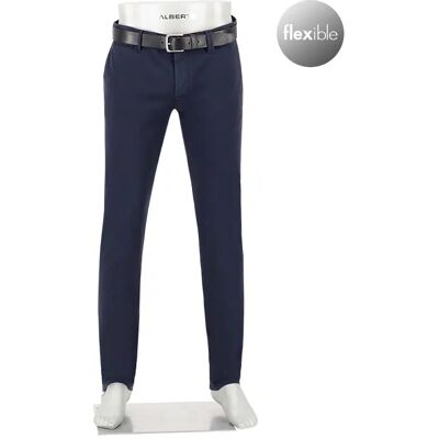 Alberto Herren Chino blau Baumwolle Slim Fit 33/30 Alberto Herren Chino blau Baumwolle Slim Fit 33/30