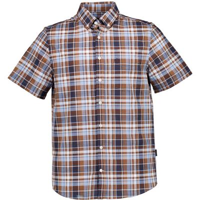 bugatti Herren Kurzarmhemd beige kariert XL bugatti Herren Kurzarmhemd beige kariert XL