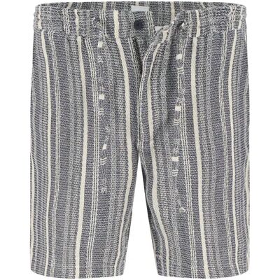 MUSTANG Herren Shorts blau Baumwolle gemustert 38 MUSTANG Herren Shorts blau Baumwolle gemustert 38
