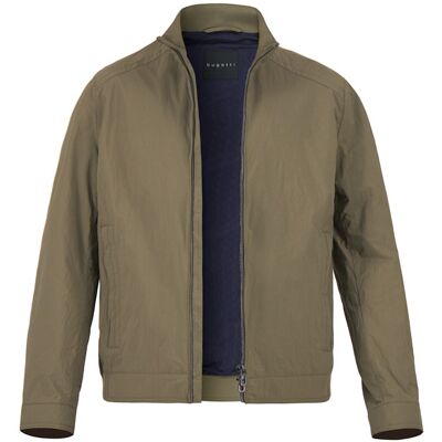 bugatti Herren Jacke grün Mikrofaser unifarben 54 (XL) bugatti Herren Jacke grün Mikrofaser unifarben 54 (XL)
