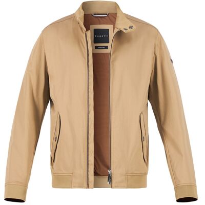 bugatti Herren Jacke beige Baumwolle unifarben 54 (XL) bugatti Herren Jacke beige Baumwolle unifarben 54 (XL)