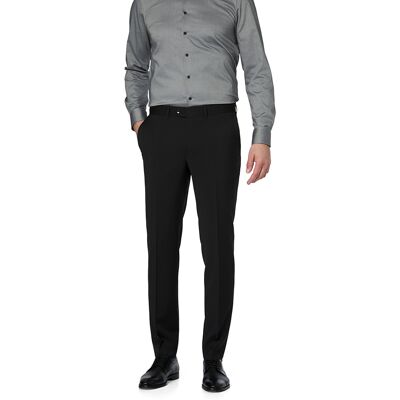 DRESSLER Herren Hose schwarz Schurwolle 56 DRESSLER Herren Hose schwarz Schurwolle 56
