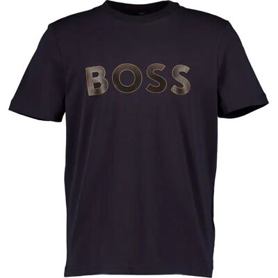 BOSS Green Herren T-Shirt blau Baumwoll-Stretch M BOSS Green Herren T-Shirt blau Baumwoll-Stretch M
