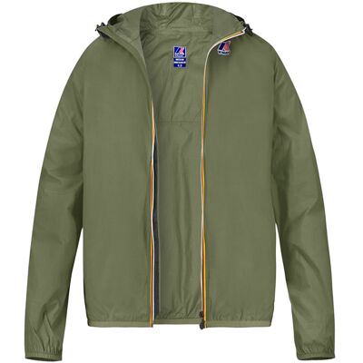 K-WAY Herren Jacke grün unifarben XXL K-WAY Herren Jacke grün unifarben XXL