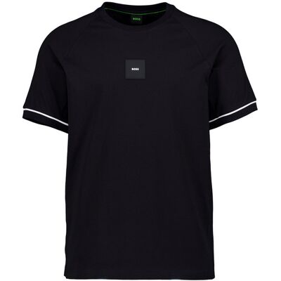 BOSS Green Herren T-Shirt schwarz Baumwoll-Stretch L BOSS Green Herren T-Shirt schwarz Baumwoll-Stretch L