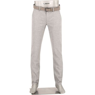 Alberto Herren Chino grau meliert 31/30 Alberto Herren Chino grau meliert 31/30