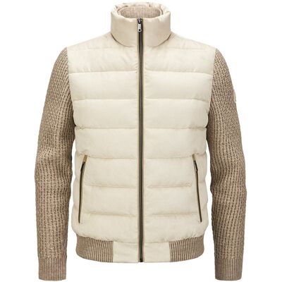 MILESTONE Herren Jacke beige Mikrovelours 56 (XXL) MILESTONE Herren Jacke beige Mikrovelours 56 (XXL)