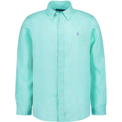 Polo Ralph Lauren Herren Hemd grün Leinen XL Polo Ralph Lauren Herren Hemd grün Leinen XL