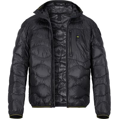 Blauer. USA Herren Jacke schwarz Mikrofaser unifarben XL Blauer. USA Herren Jacke schwarz Mikrofaser unifarben XL