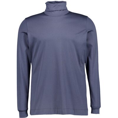 van Laack Herren Rollkragenshirt grau Baumwolle XL van Laack Herren Rollkragenshirt grau Baumwolle XL