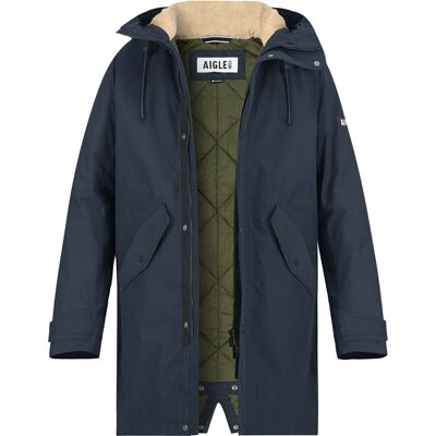 Aigle Herren Jacken blau Mikrofaser unifarben XL Aigle Herren Jacken blau Mikrofaser unifarben XL