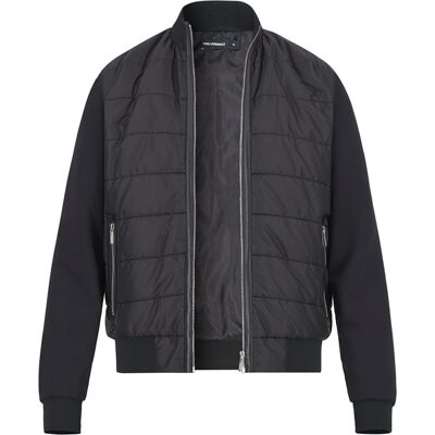 KARL LAGERFELD Herren Jacke schwarz Mikrofaser unifarben XXL KARL LAGERFELD Herren Jacke schwarz Mikrofaser unifarben XXL