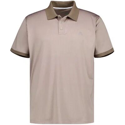 Alberto Golf Herren Polo-Shirt beige meliert L Alberto Golf Herren Polo-Shirt beige meliert L
