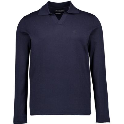 Marc O'Polo Herren Pullover blau unifarben M Marc O'Polo Herren Pullover blau unifarben M