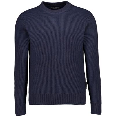Marc O'Polo Herren Pullover blau meliert M Marc O'Polo Herren Pullover blau meliert M